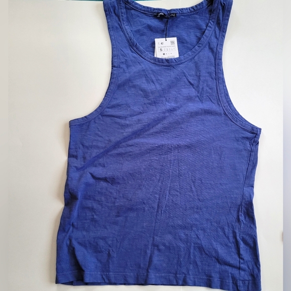 NEW PURPLE ZARA Racerback Tank Top, Size Small - Picture 1 of 7